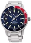 ORIENT STAR Herrenuhr Orient Star RE-AU0306L00B Diver Pepsi + Gummiband