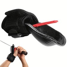 Golf Swing Training Aid Posture Corrector with Adjustable Wristband for Golfer