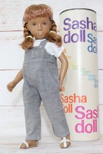 SASHA DOLL Red head Dungarees 4-104 . Trendon 1969. RARE