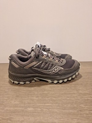 Saucony Women RUNNING Shoes Size 9 Versafoam Excursion TR13 Gray TEAL  S10524-4