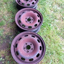 Cerchi ferro 15 Audi A1 A2 A3 1997-2003 VW Polo Scoda Fabia Seat Ibiza 5x100 mm