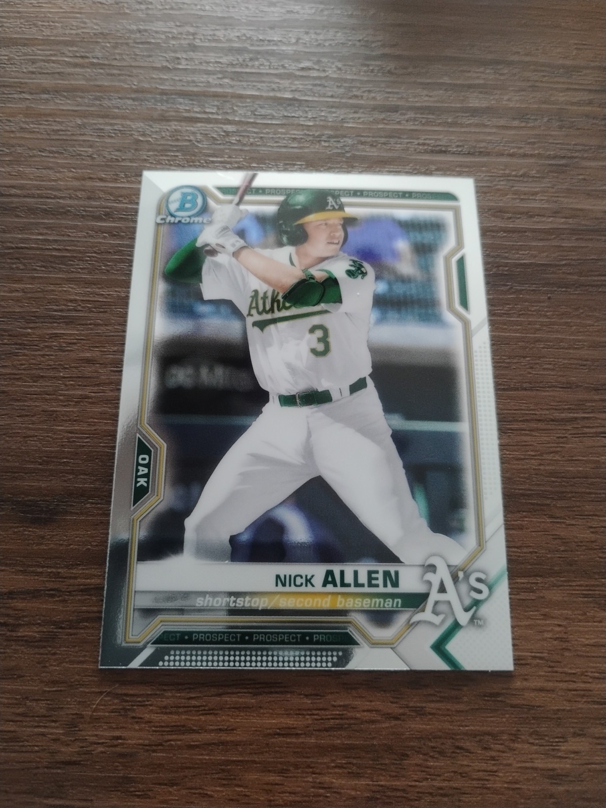 2021 Bowman #BCP-147 Nick Allen Chrome Prospects