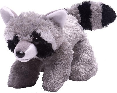 Wild Republic Waschbär Plüsch, Stofftier, Plüschtier, Geschenke für Kinder, Hug Ems