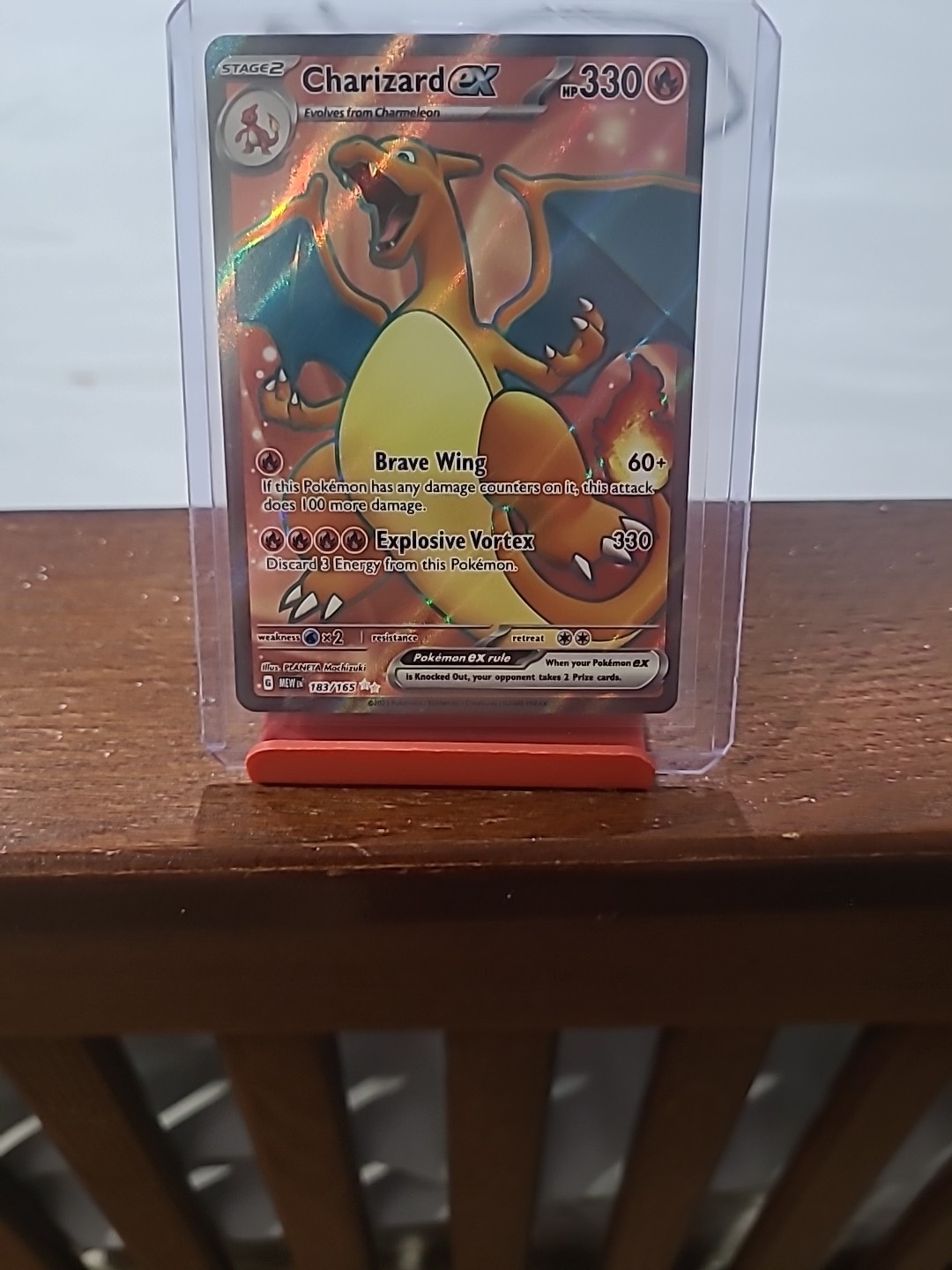 Charizard ex - 183/165 Ultra Rare Pokemon TCG Scarlet & Violet 151 NM