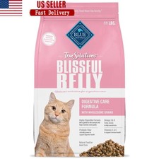 11lb Digestive Care Dry Cat Food Real Chicken Prebiotic Fiber Immune Support New 5.13 per pound