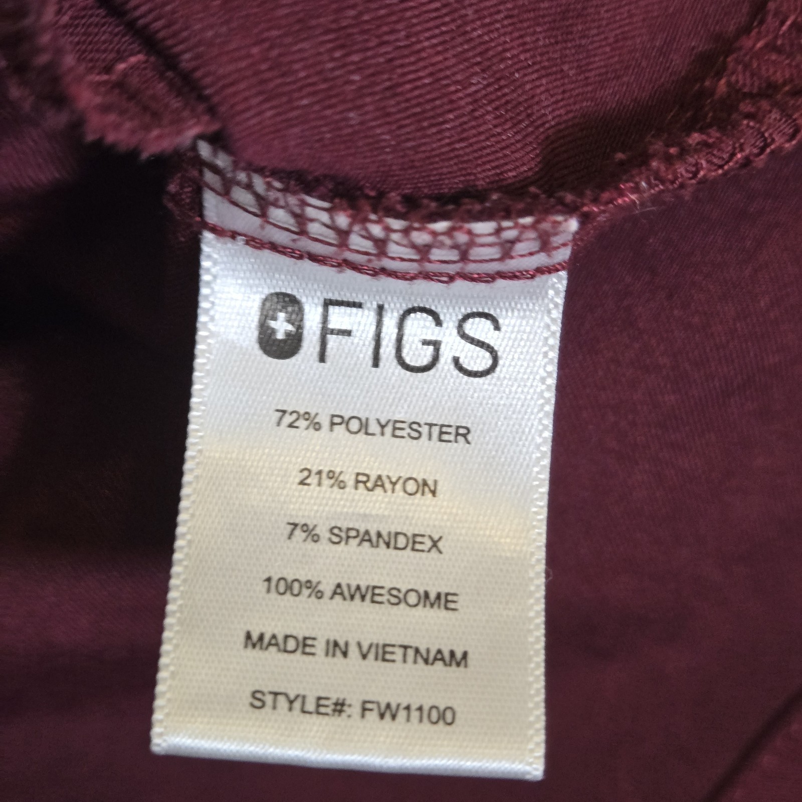 Figs Technical Collection Scrub Top Two Pocket Re… - image 9