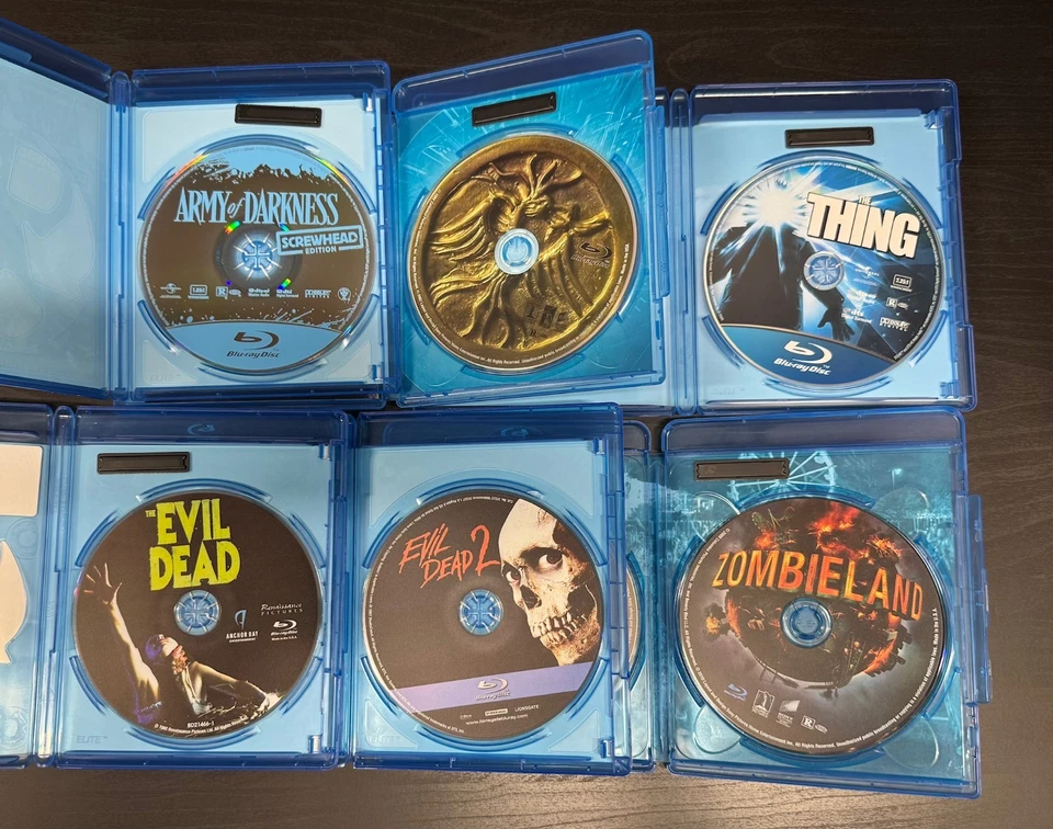 Blu Ray Horror -  Evil Dead 1&2, The Thing, Dracula, Zombieland, Army Darkness - Image 3 of 3
