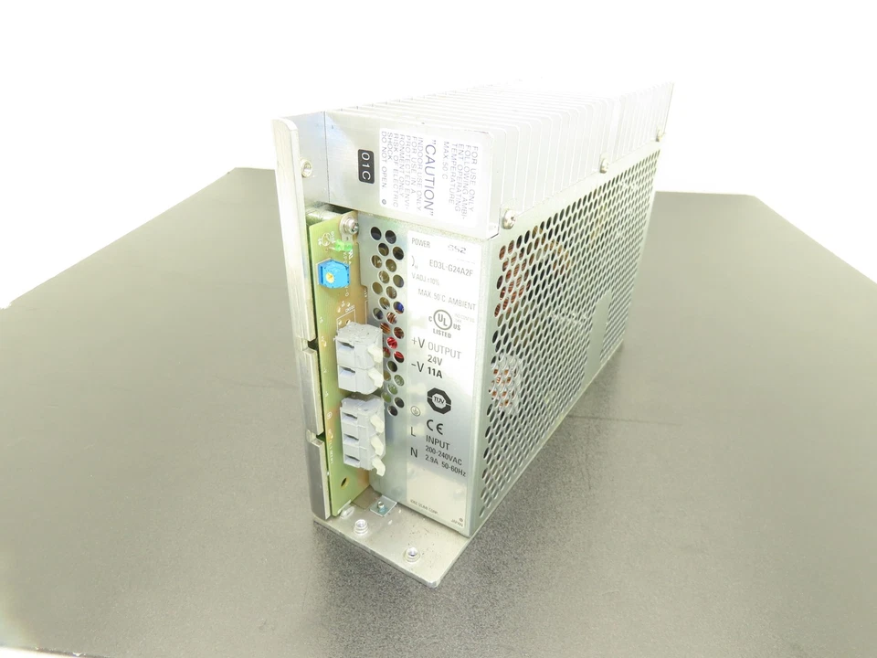 Idec Izumi ED3L-G24A2F Power Supply 200-240V 2.9A 50/60Hz Input 24V 11A Output - Image 3 of 4