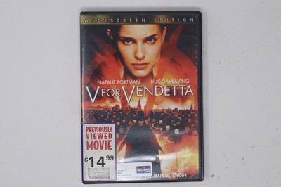 V for Vendetta DVD Widescreen Edition R2
