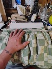Sub Crude Green Checkered Pants Elastic Waistband  Sz 32 Mens — photo 5