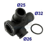 KÜHlmittelflansch Meat UND Doria 93106 FÜR Audi VW KÜHlwasserflansch