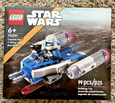 LEGO Star Wars - Captain Rex Y-Wing Micro Set # 75391 Sealed Free Shipping