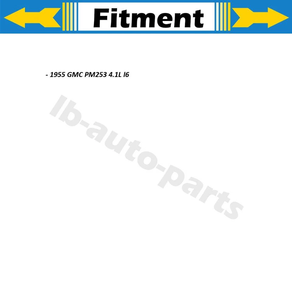 Manguera de freno delantera trasera 4x para GMC PM251 5,2 L 1956 GMC PM251 4,4 L 1956-1957 Foto 3 de 4