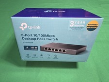 TP-Link TL-SF1006P 6-Port Fast Ethernet 10/100Mbps PoE Switch