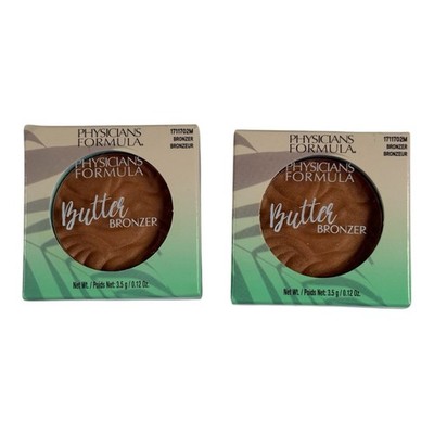 2 Physicians Formula  Butter Bronzer  Hybrid Powder + Cream Formula Natural Glow
