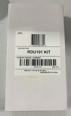 New Sealed Vertiv Liebert IntelliSlot RDU101 - Network Card | Remote Monitoring