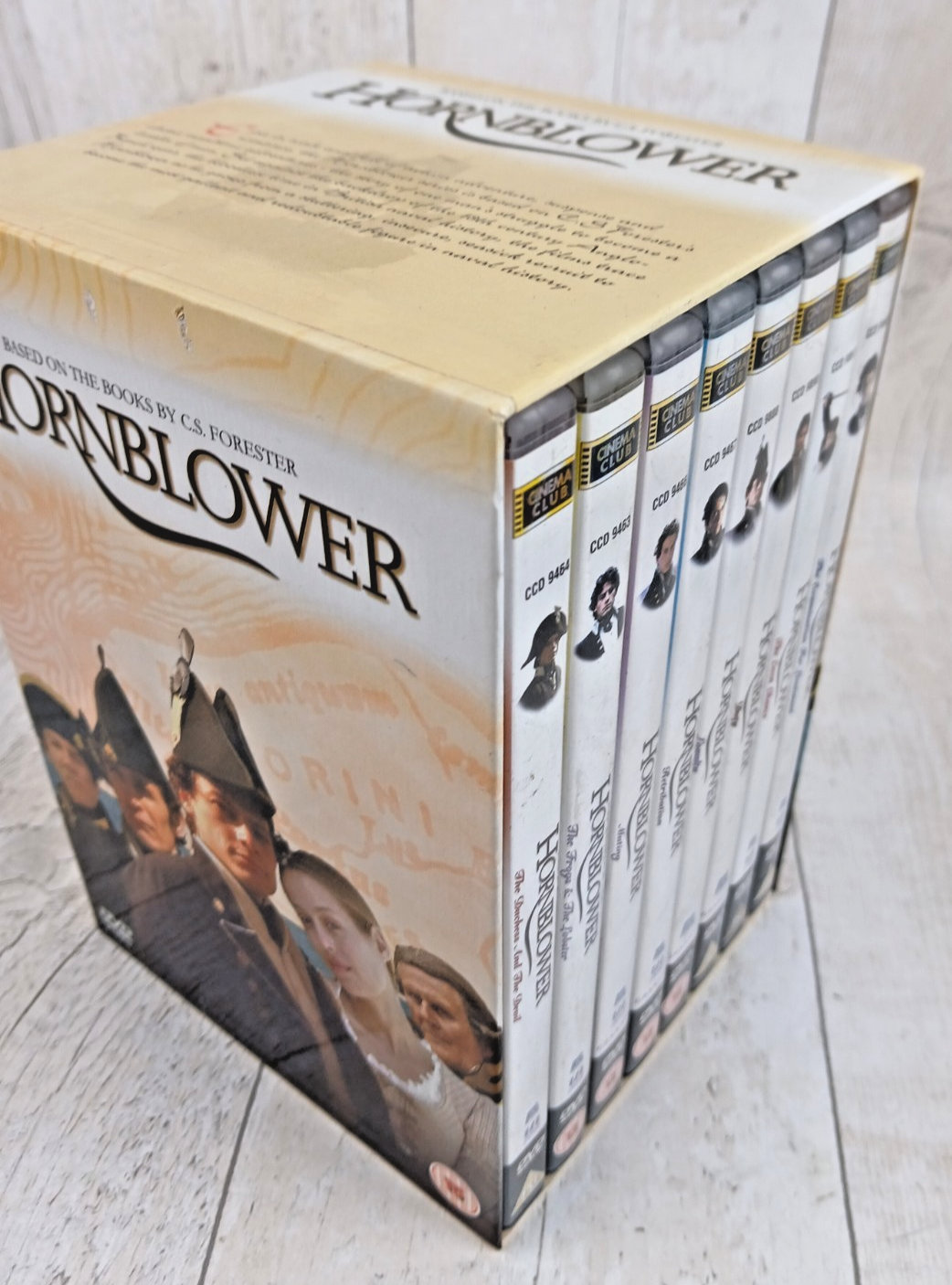 Hornblower The Complete Collection 8-disc DVD Boxset