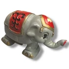 Vintage Plastic Circus Elephant Toy Ramp Walker Hong Kong Marx Toys