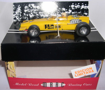 MRRC 7004 BRM P56 F1 YELLOW LTED.ED MB SLOT CAR