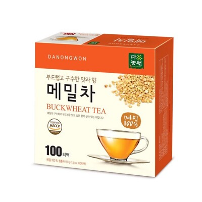 Korean Danongwon Buckwheat Tea 100 Tea bag Free Shipping wt Tracking