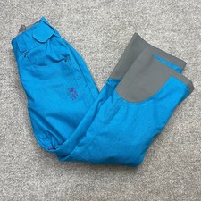 Mountain HardWear Dry Q Elite Ski Snowboard Snow Pants Nylon Women's S Blue
