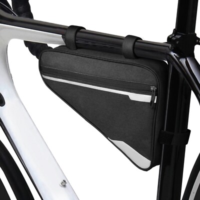 Fahrrad Rahmentasche Oberrohr Dreieck Rahmen Tasche Fahrradtasche Reflektor tria