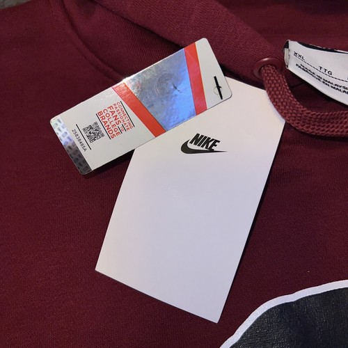 Nike Florida State Seminoles FSU Garnet Fleece Club Pullover Hoodie Men’s Sz XXL - Picture 3 of 12