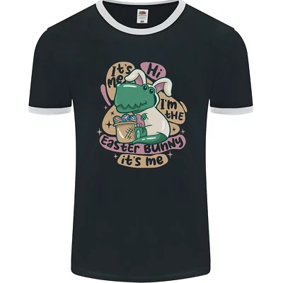 T-Rex I'M The Osterhase Lustig Dinosaurier Herren Ringer Maglietta Fotl - Bild 1 von 4