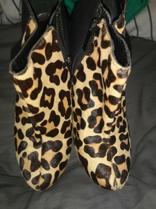 kurt geiger leopard boots