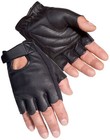 Tourmaster Men's Black Motorcycle Select Fingerless 2.0 Gloves