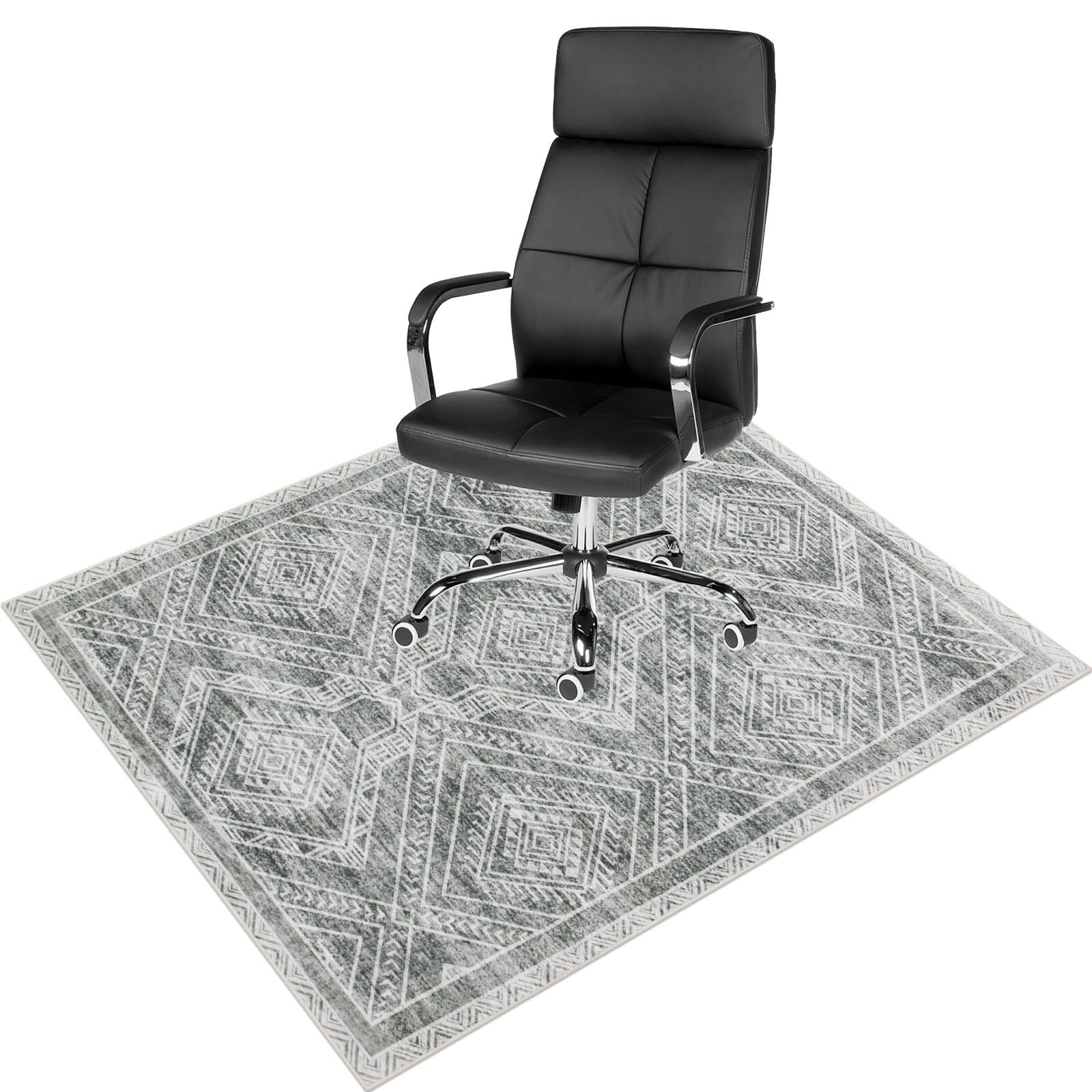 48x60 Anti Slip Office Chair Mat for Hardwood Floors and Desks-image