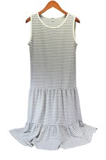 BB DAKOTA STEVE MADDEN Urban Outfitters Striped Tiered Tank Dress M