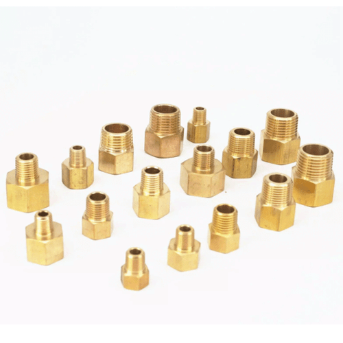 Brass Female to Male Threaded Hex Pipe Fitting Water Adapter Coupler Connector - Picture 6 of 19