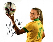 Brazil Orlando SC Marta da Silva Signed Autographed Signed 8x10 Photo COA #8