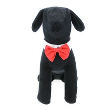 Dog Tuxedo Collar White with Red Satin Bow Tie NEW Sizes XS-3XL