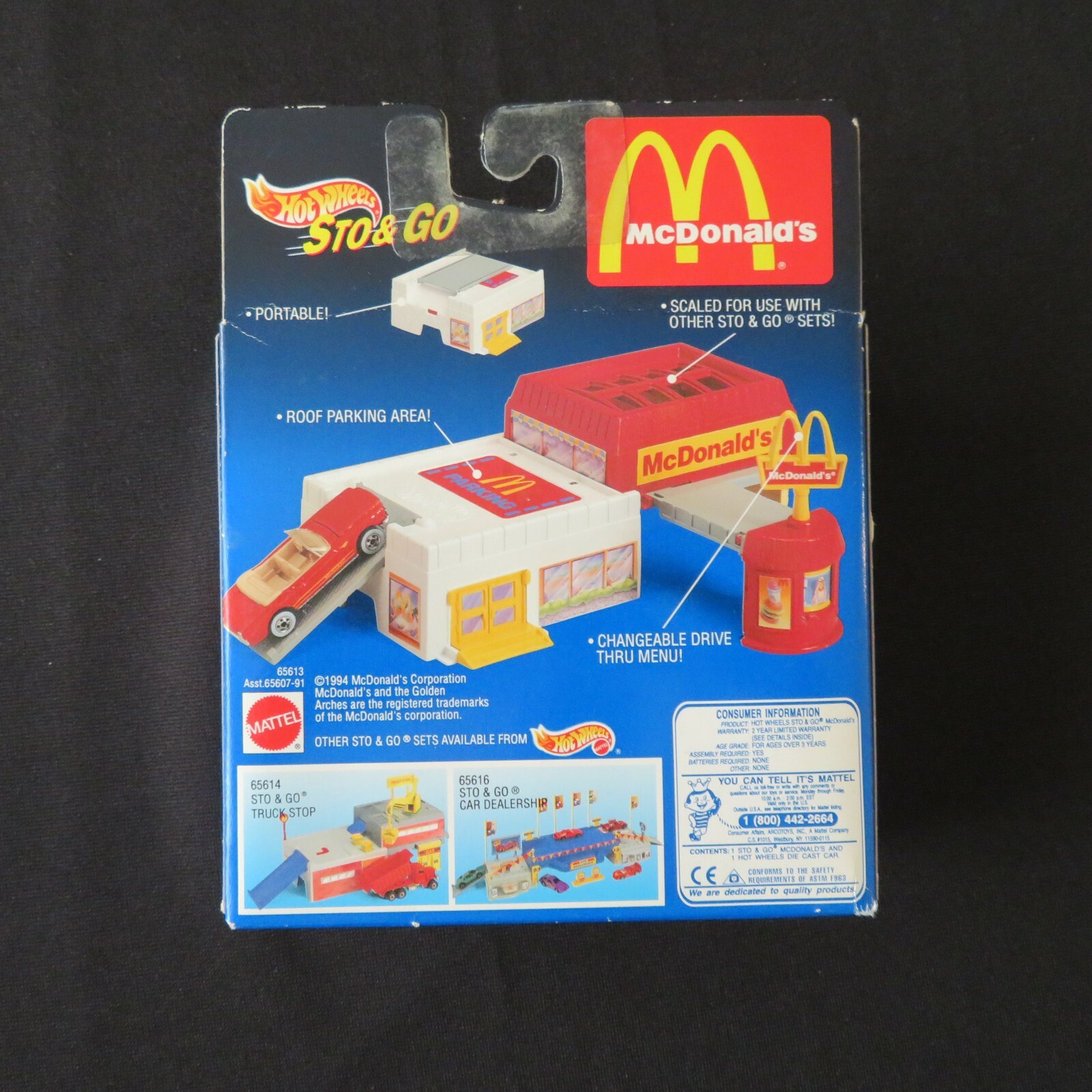 mattel mcdonalds playset