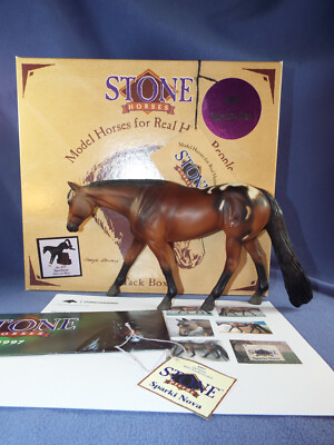 Peter Stone SPARKI NOVA Western Pleasure Appaloosa, German Export, Signed