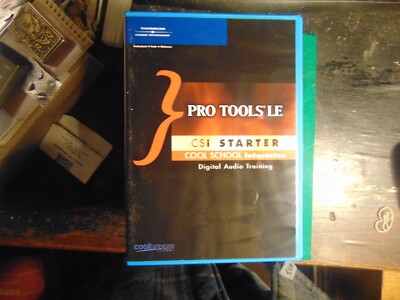 Pro Tools LE CSi Starter (Csi Starter) Cool School Audio Training CD ...