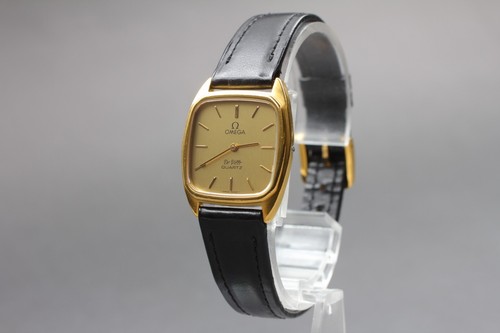 【Vintage N MINT】 Omega DeVille 1365 24mm Square Womens Quartz Watch From JAPAN - Picture 3 of 10