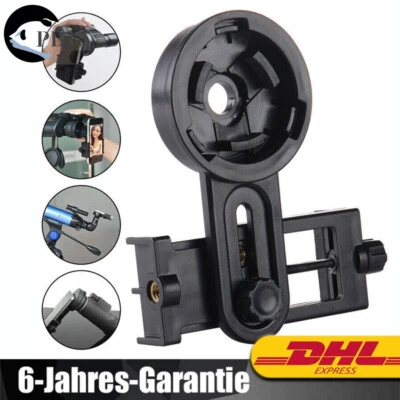 MARKENLOS Universal Handy Adapter Halterung für Monokular Teleskop Spektiv Fernglas DE