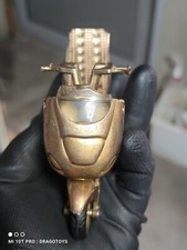 VINTAGE VESPA SCOOTER MOTORCYCLE TOY RETRO TIN METAL MODEL IT HAS BEEN LIGHTER ?