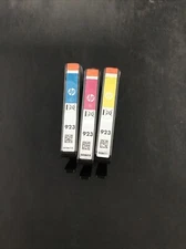 Authentic HP 923 Ink Cartridges 3 PACK C/M/Y (6C3Y4LN) Expires 08-2026