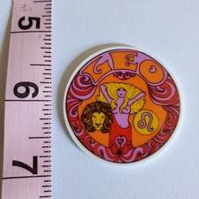 LEO, HOROSCOPE, Badge Reel, Teacher, Nurse, ID Badge holder, Inspire, NEW