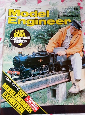 Model Engineer Magazin No.3646 Dezember 1980 - Foto der Inhaltsangabe