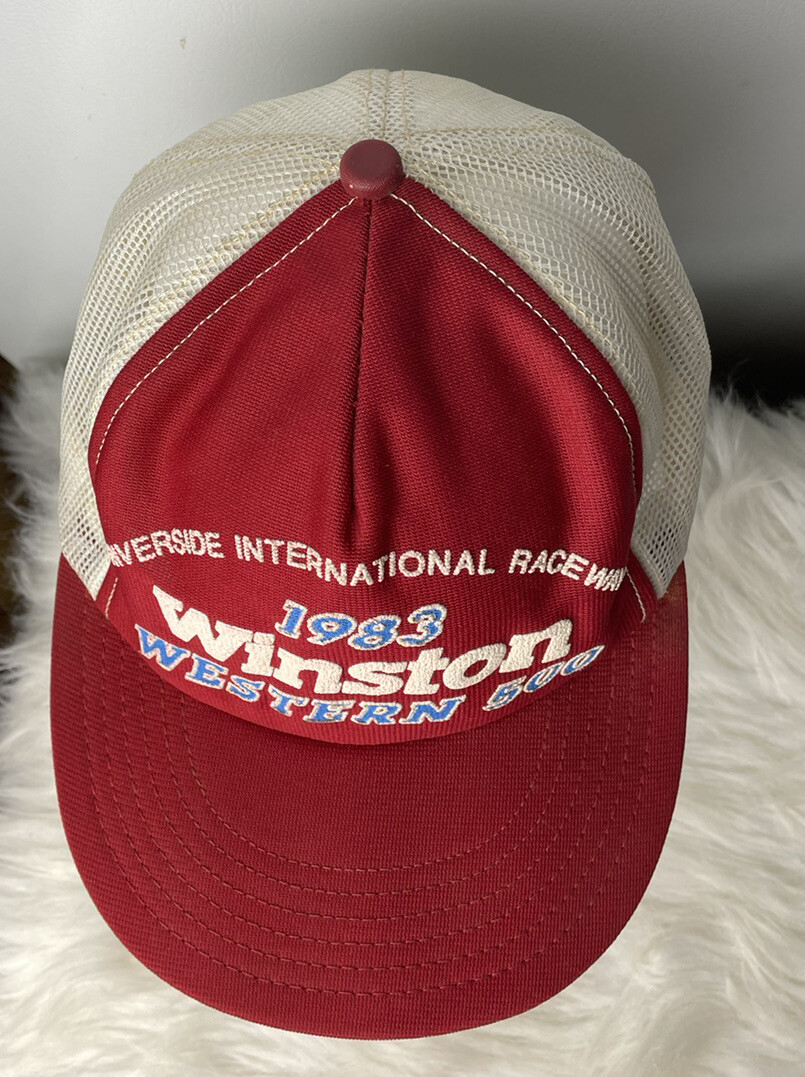 帽子 RIVERSIDE INTERNATIONAL RACEWAY CAP Riverside International Raceway Patch Nascar Racing Vintage