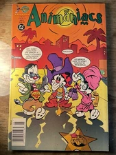 ANIMANIACS #2 (1995) NEWSSTAND HTF NM DC COMICS