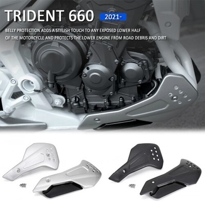 Motorcycle Lower Engine Protection Plates Side Lower Fairing For Trident 660
