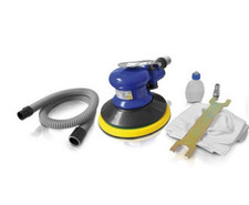 Druckluft Exzenterschleifer mit Staubabsaugung