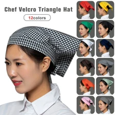 Chef Hat Working Cap Hood Japanese Cuisine Restaurant Waiter Men Sushi Turban