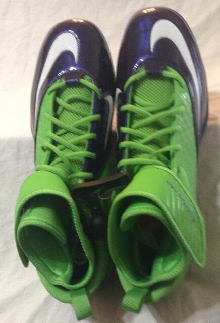 Nike Superbad Pro TD Mens 14.5 Blue GreenFootball Cleats NEW 544762-329 Seahawks | eBay